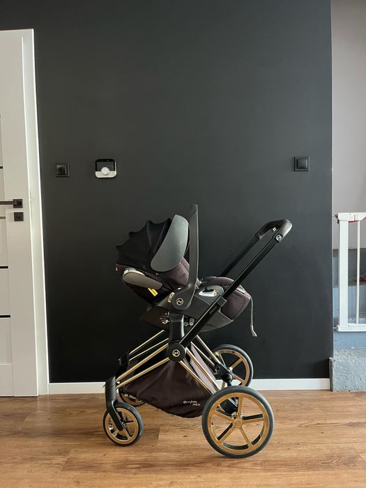 Wózek Cybex Priam Jeremy Scott, gondola, spacerówka, fotelik GRATIS