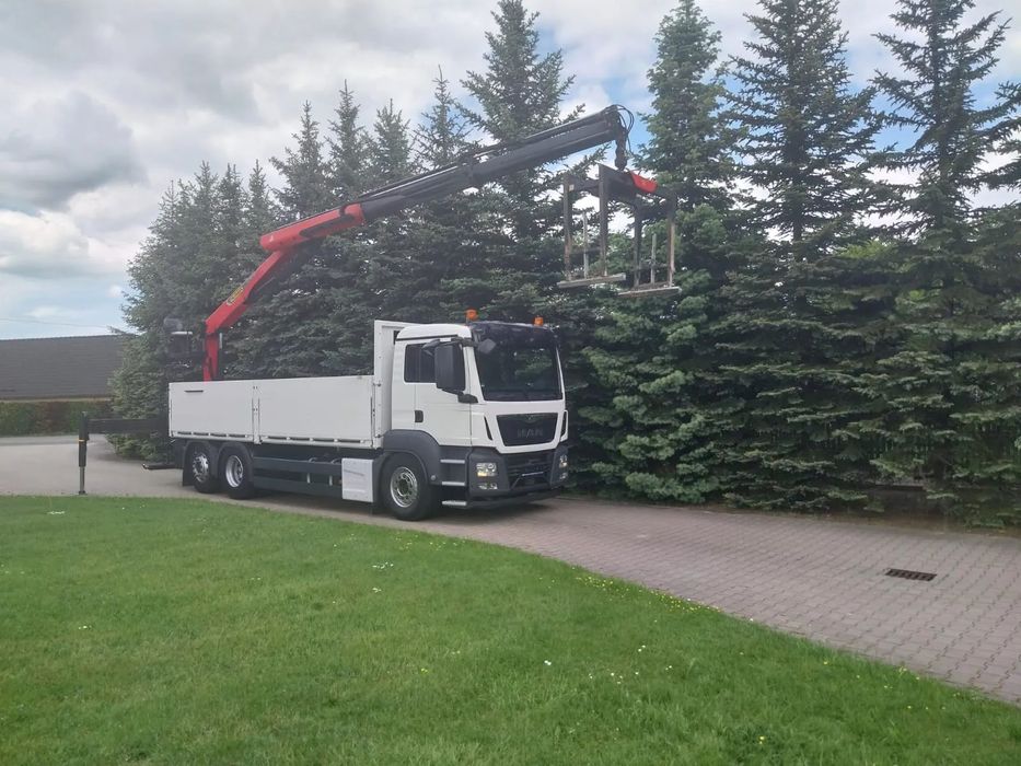 MAN TGS 26.400 z Palfinger PK 23001/ 3-oś skrętna