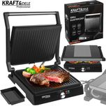 KRAFT&DELE Grill Elektryczny 2400w Do Kanapek Panini Opiekacz Toster