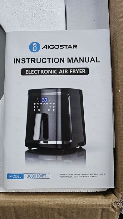 AirFryer Aigostar 300010IBT FRYTKOWNICA beztłuszczowa