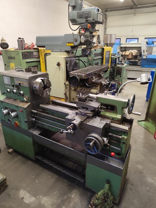 Tokarka eurometal cormak  Tug 40 frezarka wiertarka do metalu