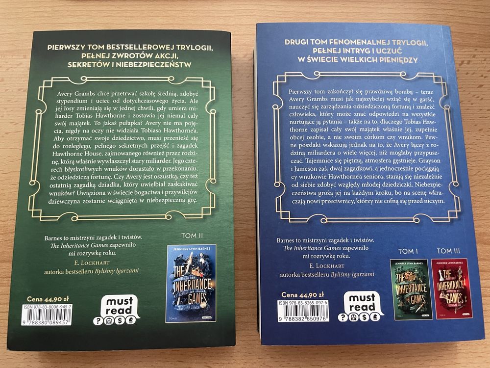The Inheritance Games Tom I i II
