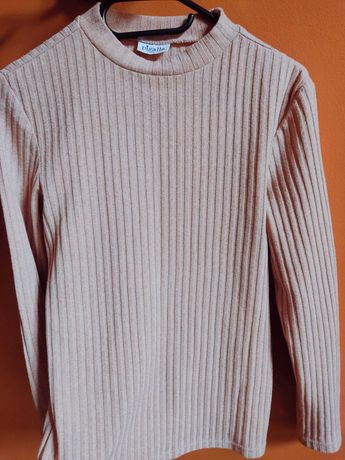 Sweterek ze stójką Pigalle bladoróżowy rozmiar S