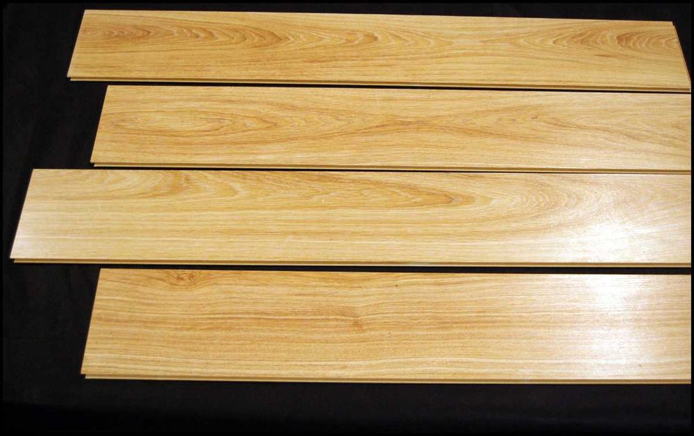 Panele podłogowe / laminowane / super stan / bielony dąb / 41 m kw.