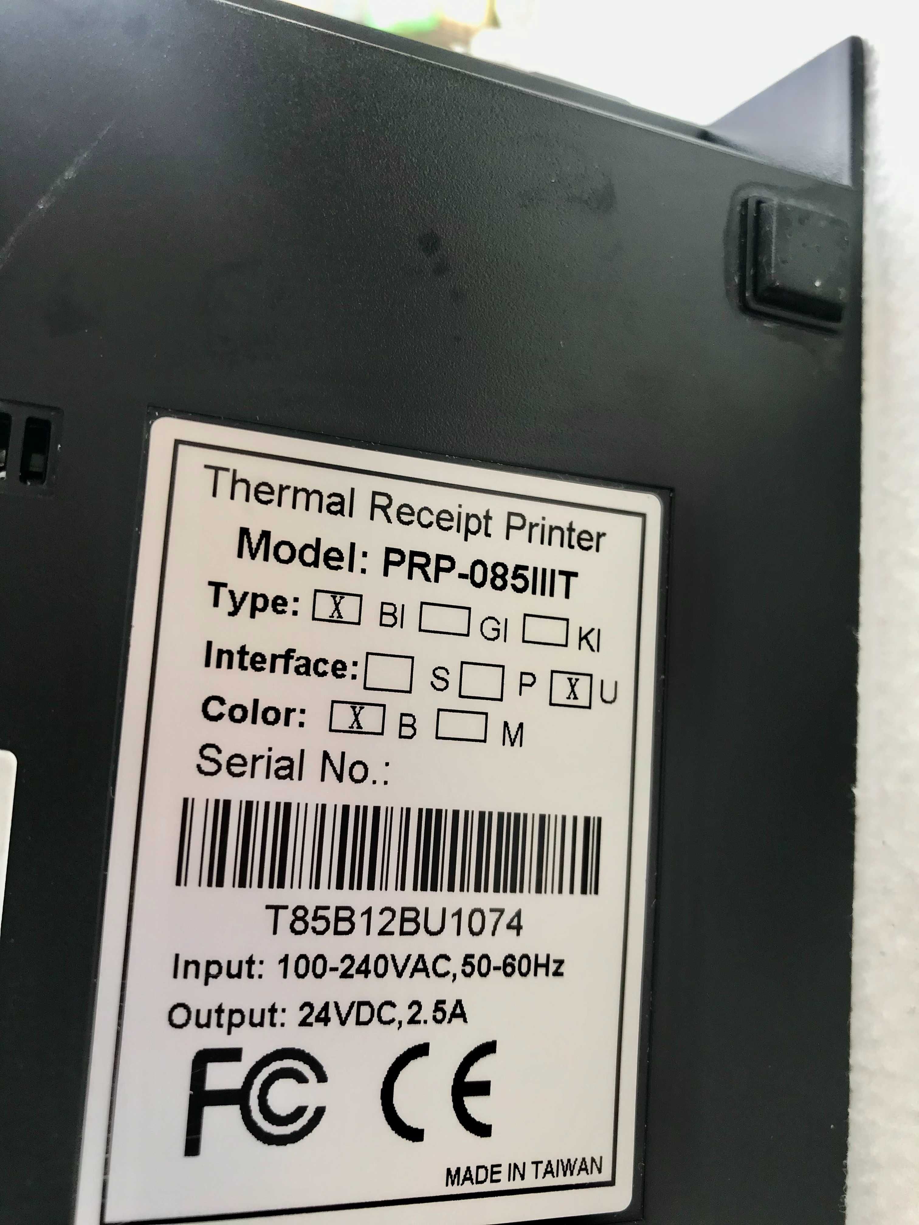 Принтер термо TYSSO PRP -085 RS232/USB