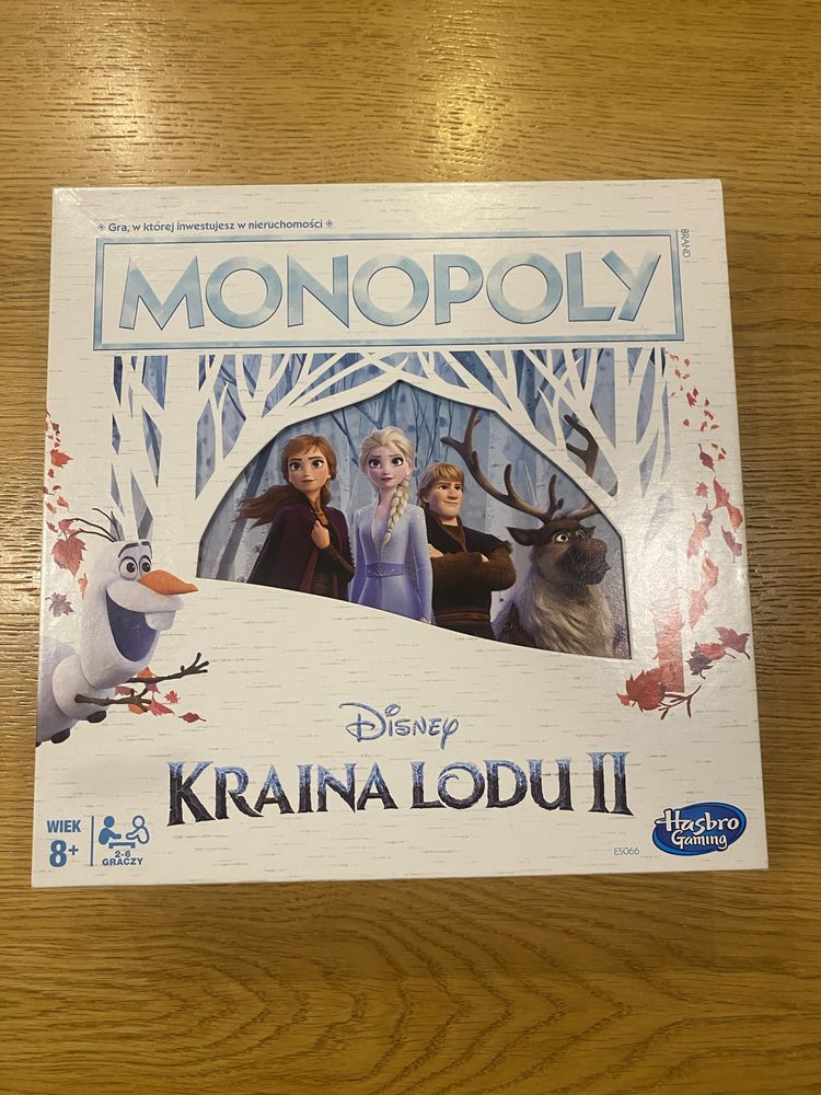 Gra planszowa Monopoly Frozen II / Kraina lodu 2