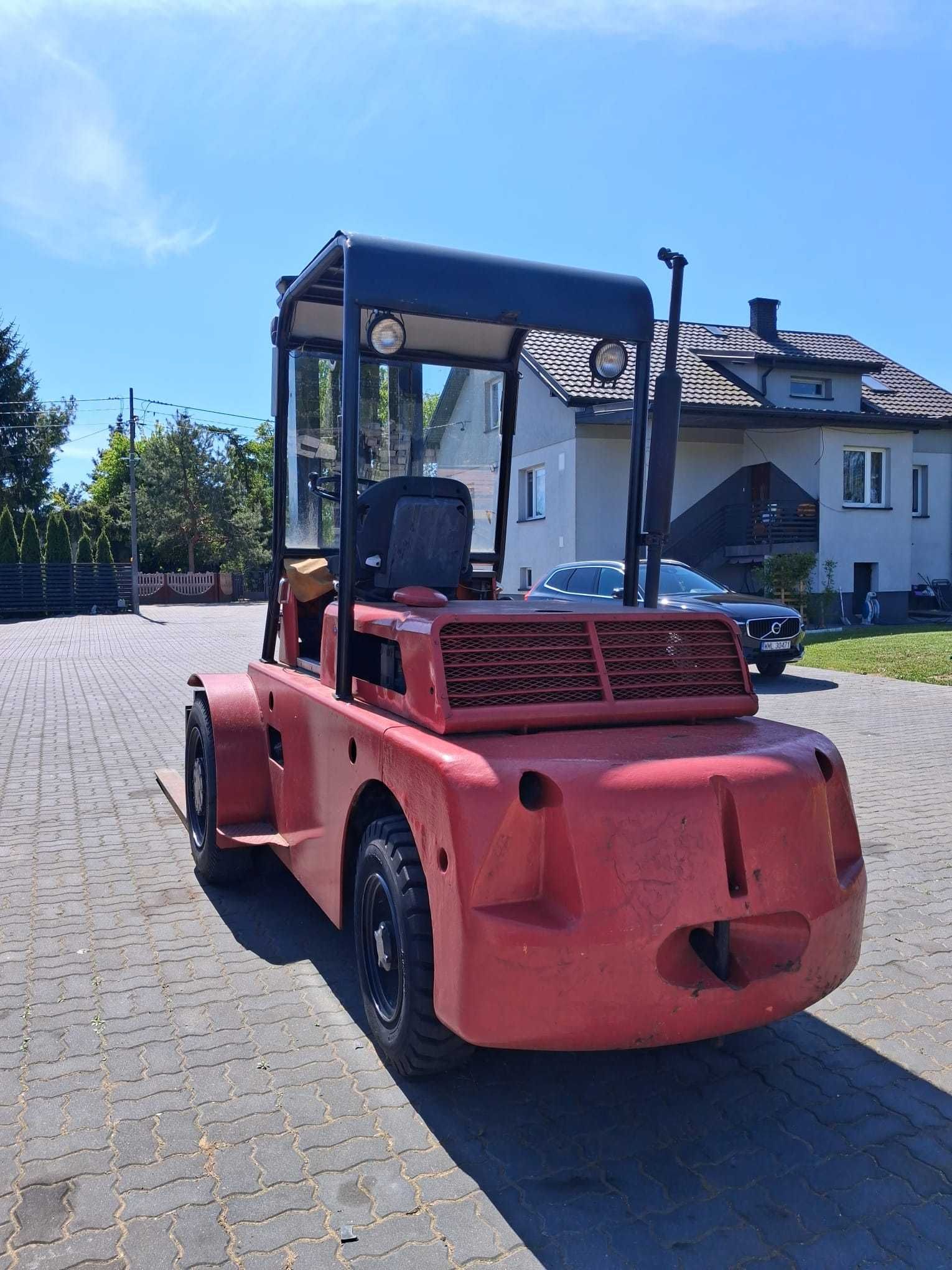 Wózek widłowy FIAT OM DI 60 ( udźwig 6 ton / 4 m ) widlak