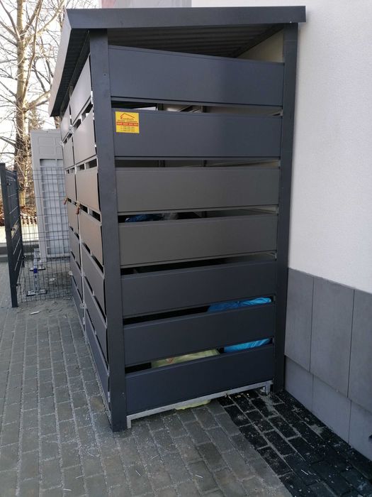 Wiata śmietnikowa panelowa PROMOCJA