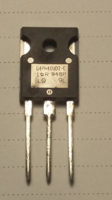 Транзистор IRG 4PH40UD 25 шт осталось в наличии.