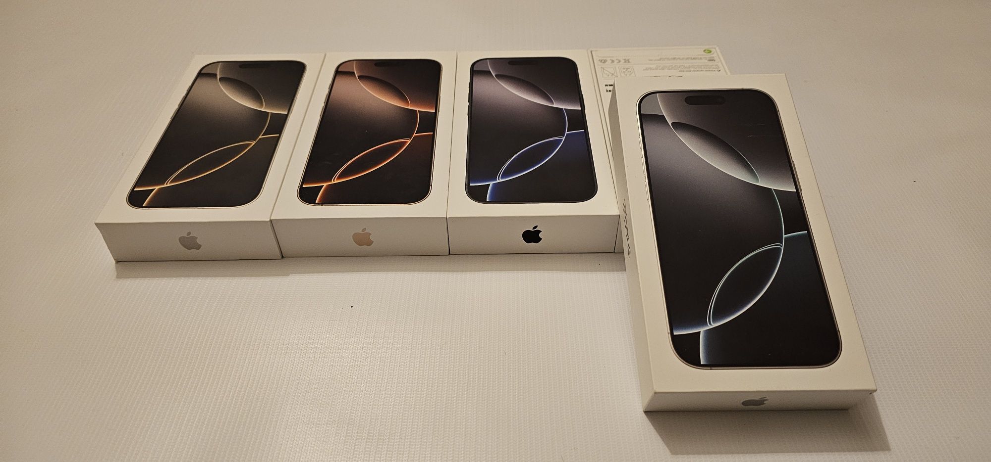 Iphone 16 pro max 256gb white titanium, FABRYCZNIE NOWY, Wawa