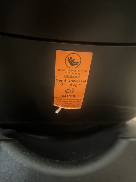 Продам автокрісло Britax Römer DUALFIX i-SIZE