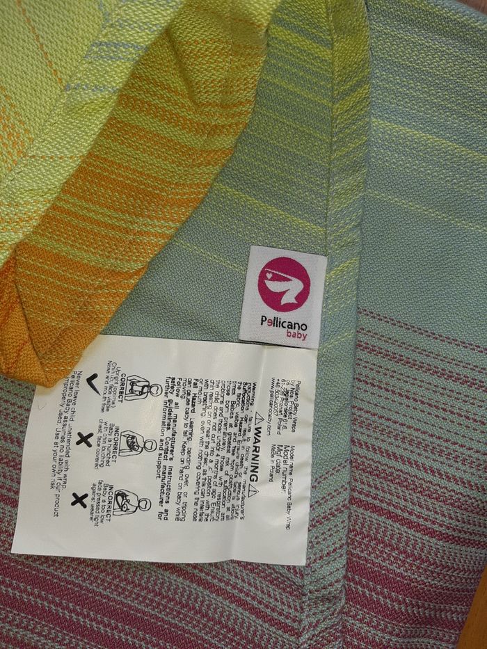 Zupełnie nowa chusta Pellicano Baby 5,1m