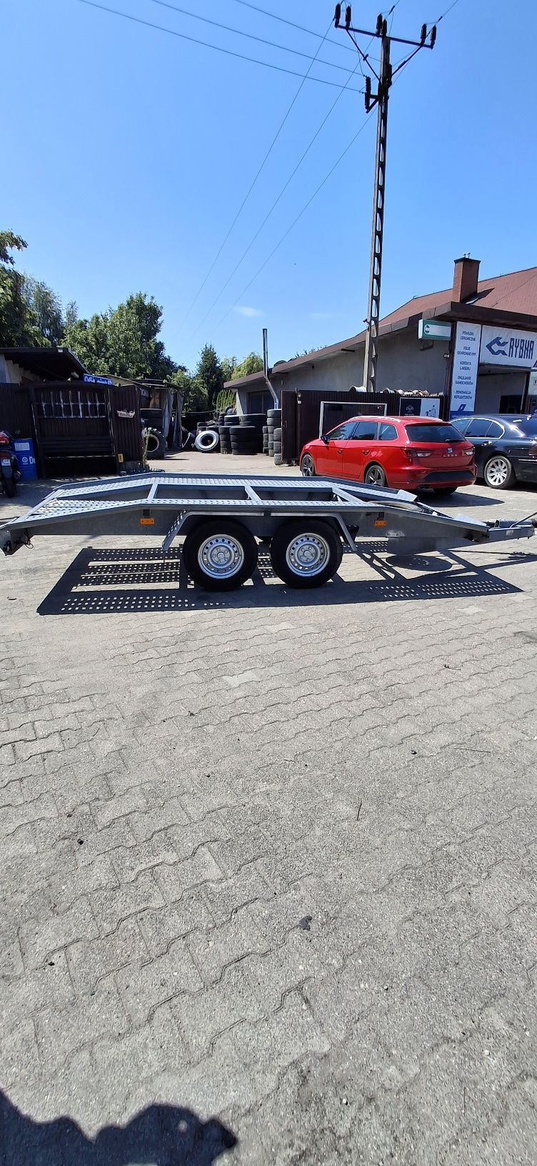 Przyczepa Laweta Gabarytka Boro BR2