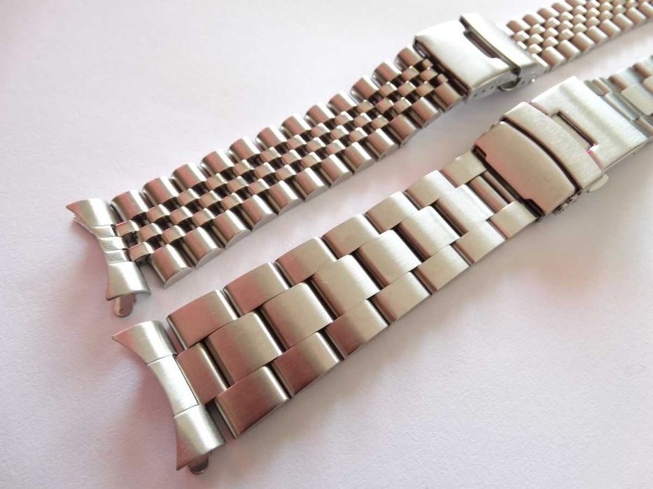 Solidna bransoleta Jubile Oyester 20mm 22mm do zegarka Seiko Citizen