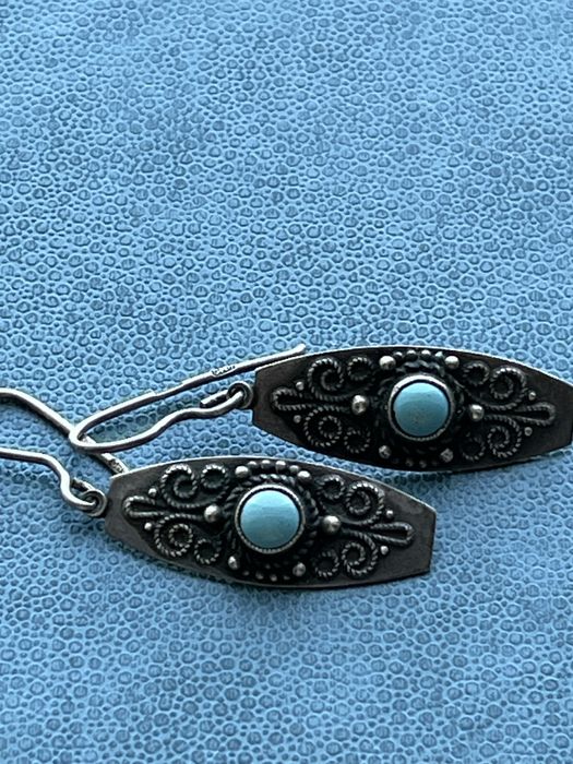 Серьги 916 проба