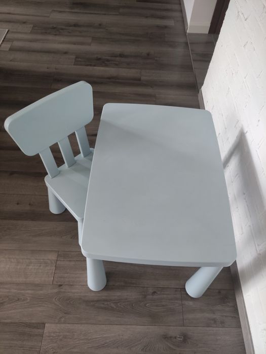 Stolik krzesełko Ikea mammut Zestaw