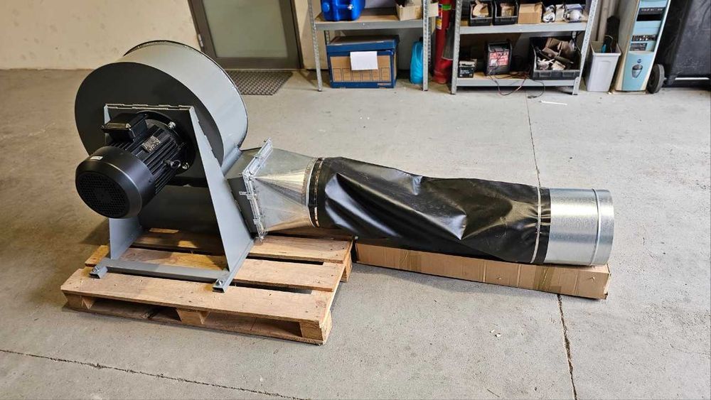 Wentylator 7.5kW do silosu zbożowego BIN 250t
