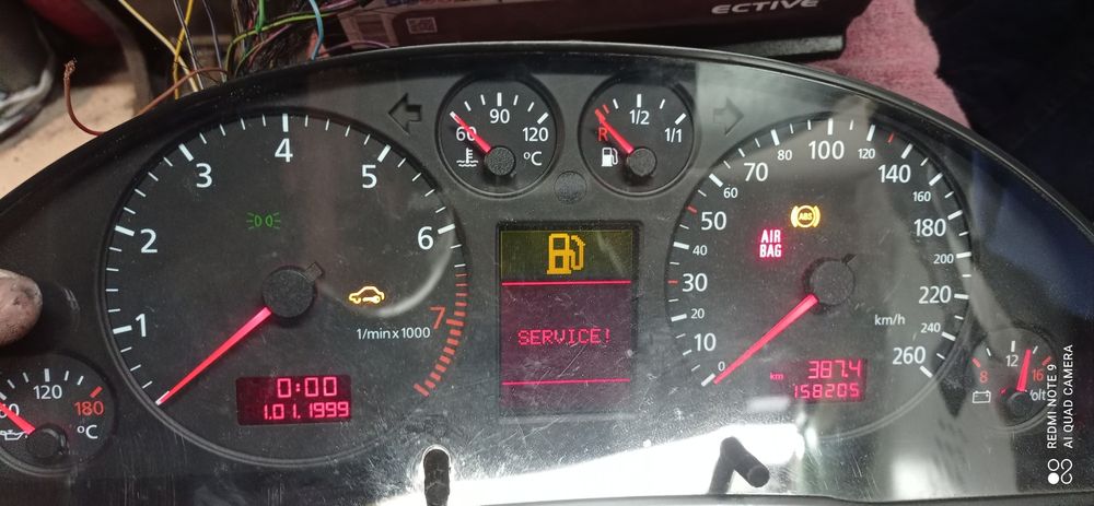 Audi a4 B5 lift licznik manetka komplet pełny fis 8d0 benzyna