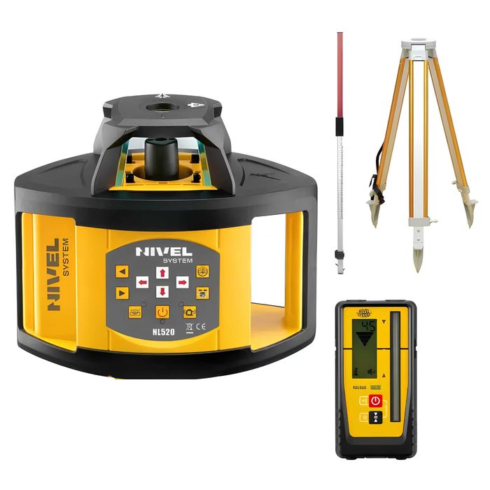 Wynajem Niwelator Laserowy NIVEL SYSTEM NL 520 Laser Wypożyczalnia