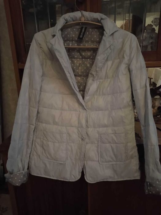пуховий стильний піджак