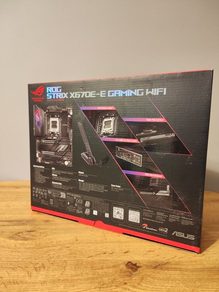 Nowa płyta główna Asus Róg Strix X670E-E Gaming WiFi