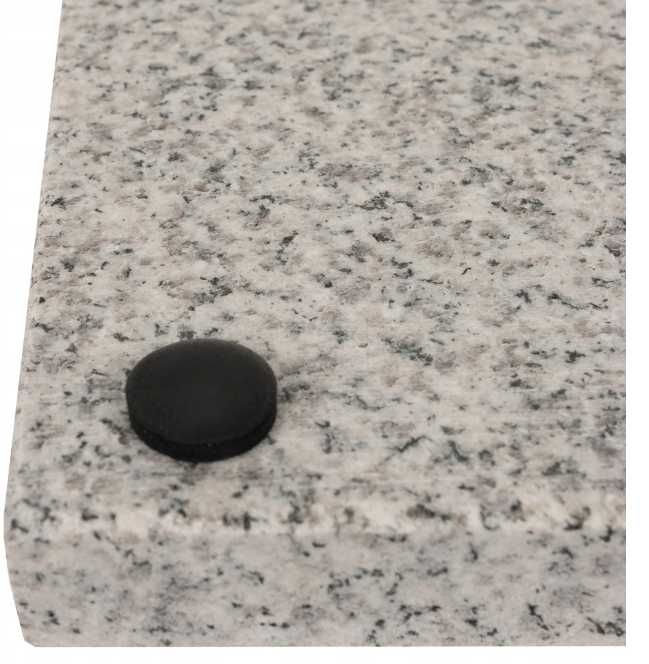 Kamień do Pizzy 36x38 cm Łopatka Granitowy do Pieczenia Grilla Deska