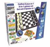 Gry planszowe magnetyczne 8w1. Lexibook