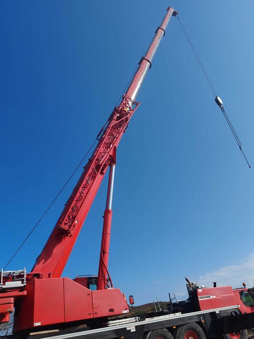 Żuraw mobilny samojezdny dźwig budowlany Liebherr LTM 1160-5.2 Dotacja