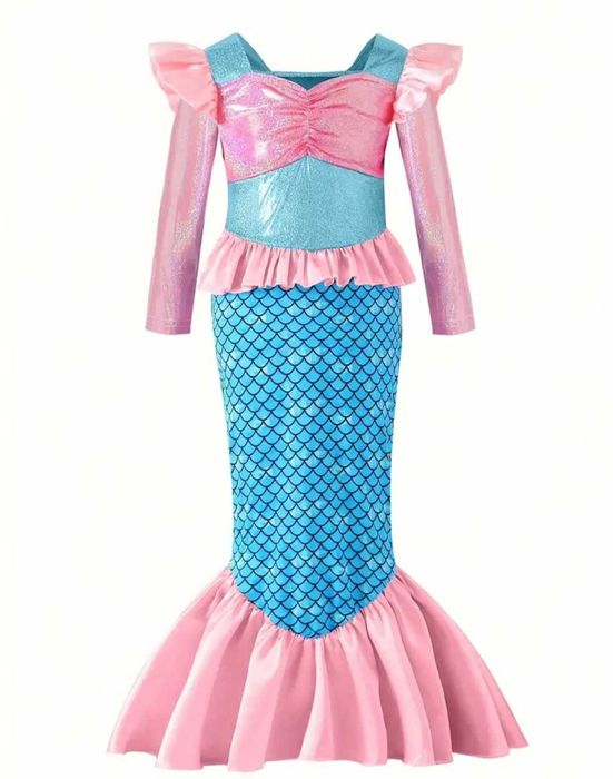 Strój Mała Syrenka Ariel Arielka, r. 116/122 przebranie