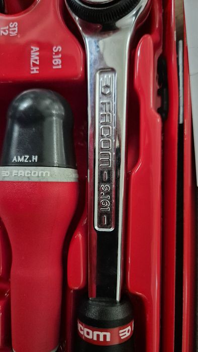 Набор бит и головок torx Facom. Франция.