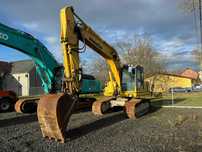 Wynajem koparki ładowarki ROBOTY ZIEMNE yanmar KOMATSU KOBELCO MANITOU