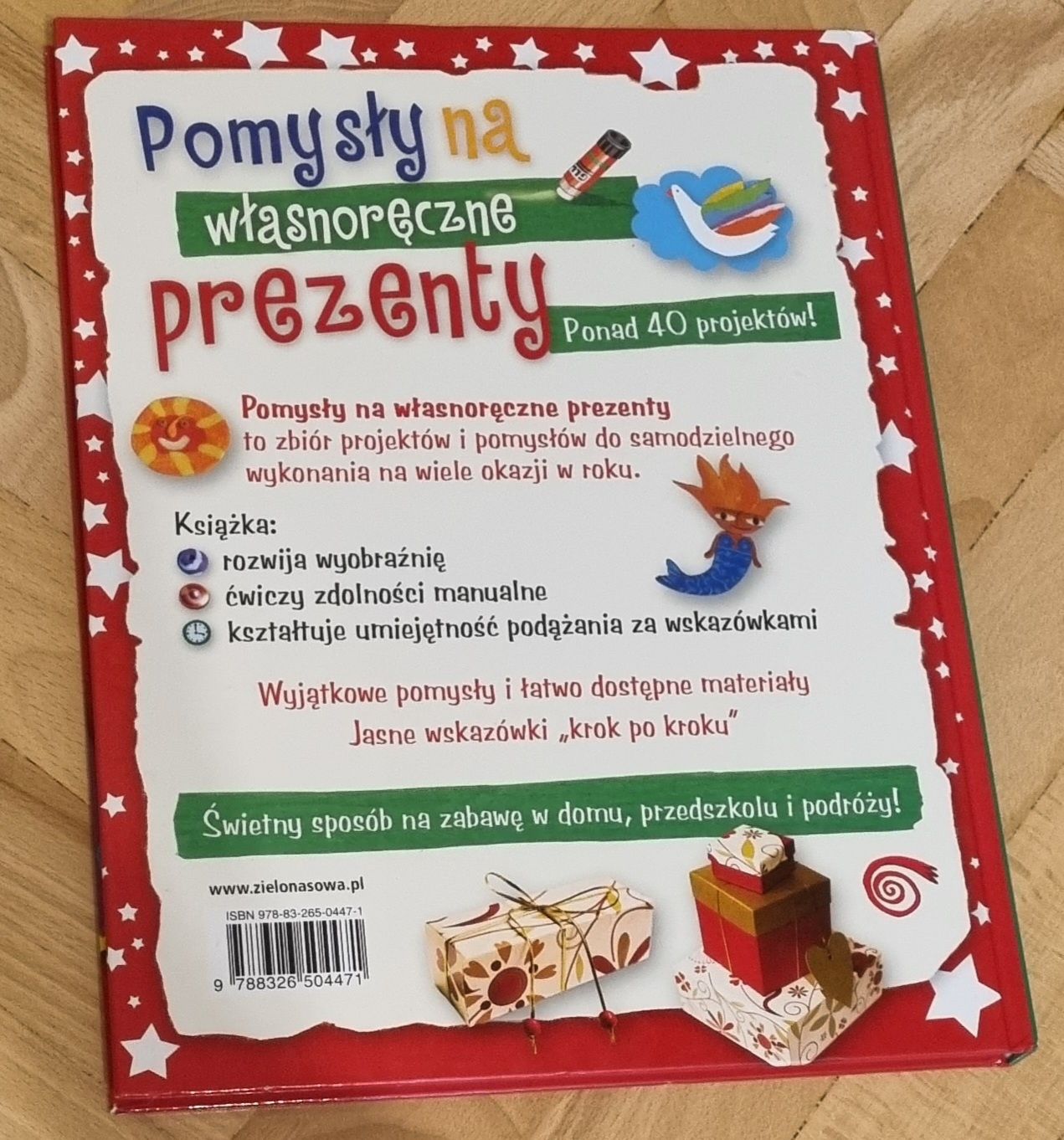 Książka dla dziecka Pomysł na własnoręczne prezent