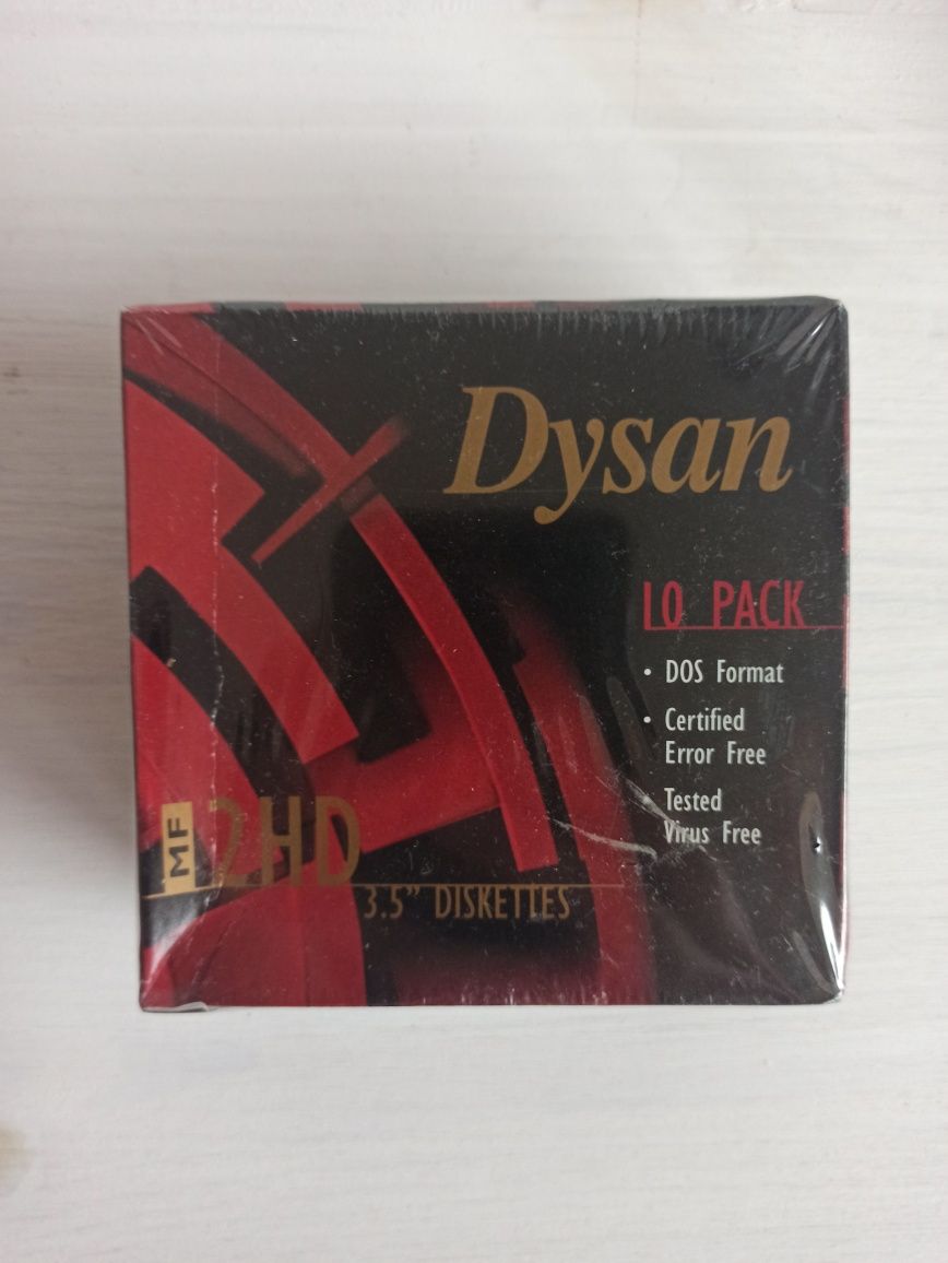 Dyskietki Dysan MF-2HD 3,5" 1,44MB - 10 szt.