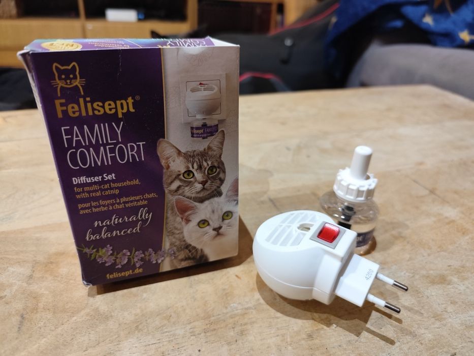 Felisept Family Comfort dla kotów - zestaw dyfuzor + flakonik 45 ml