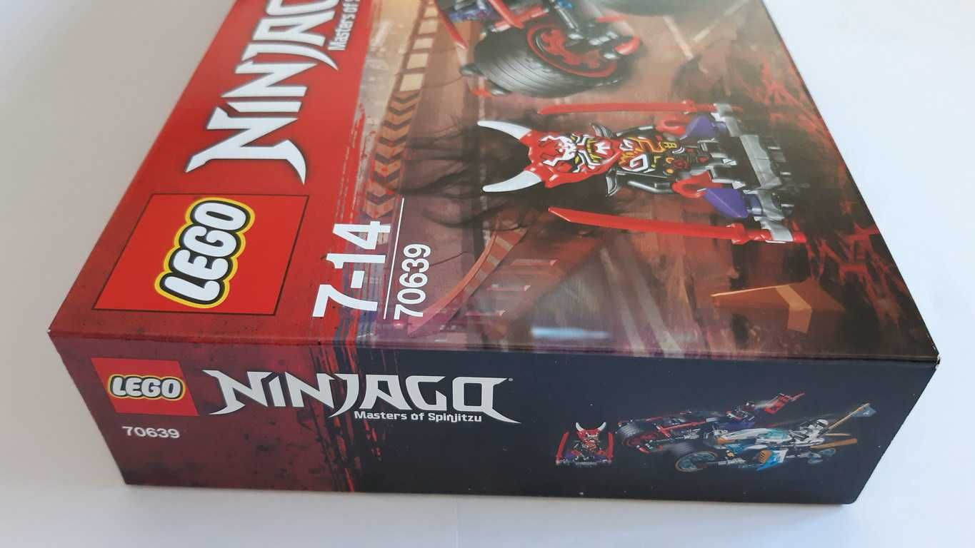 Lego Ninjago MastersSpinjitzu 70639 Street Race of Snake Jaguar selado