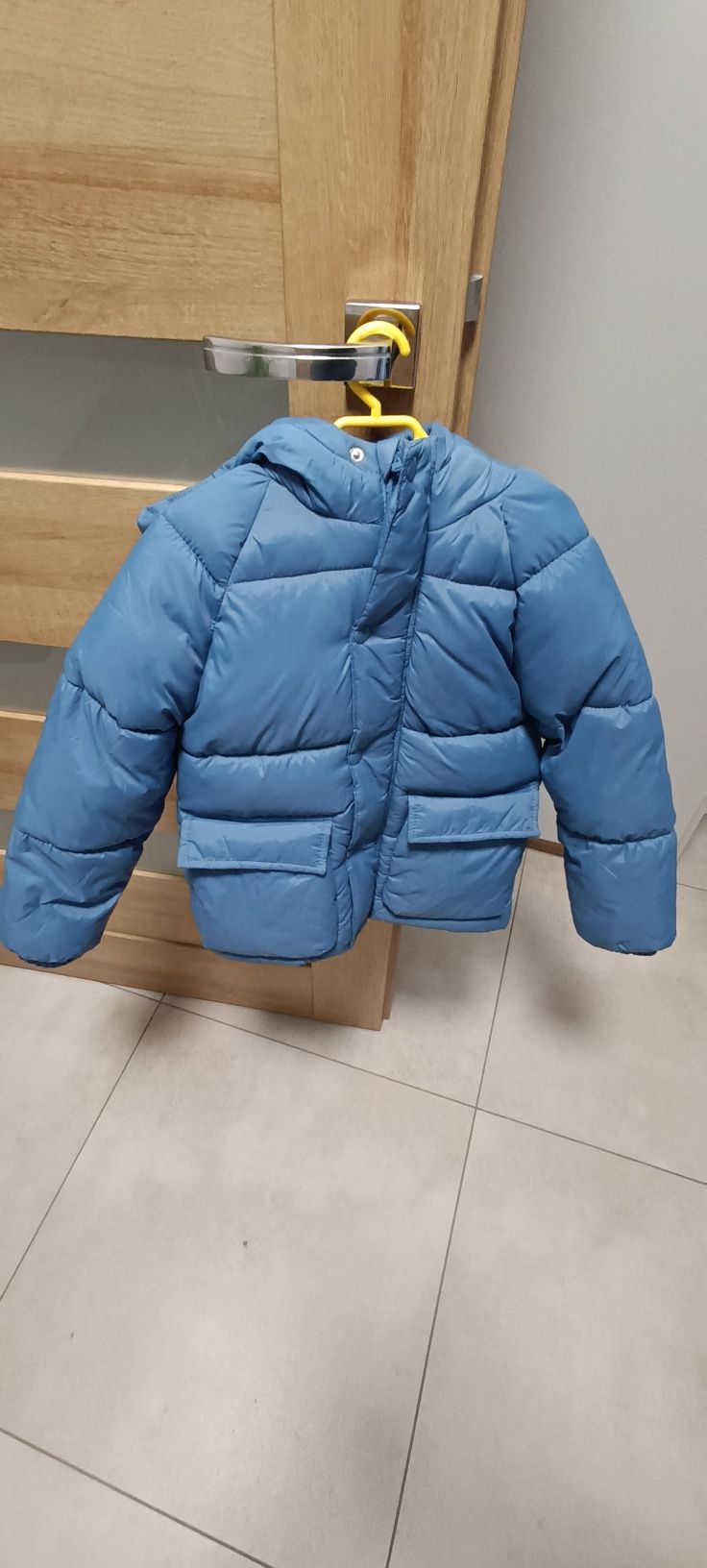 Kurtka zimowa chłopięca rozmiar 128 cm