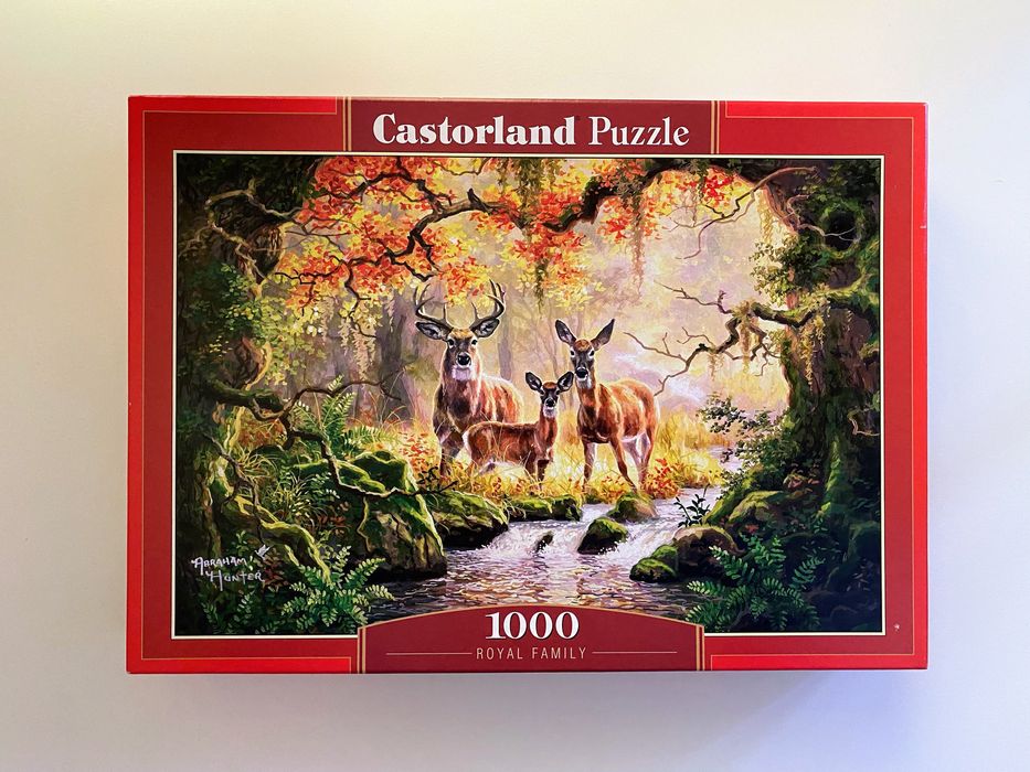 Castorland Puzzle - Royal Family, 1000 elementów - stan idealny!