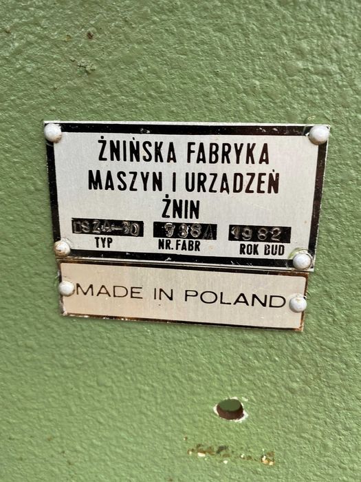 Strugarka wyrówniarka -Żefam  DSZA -30