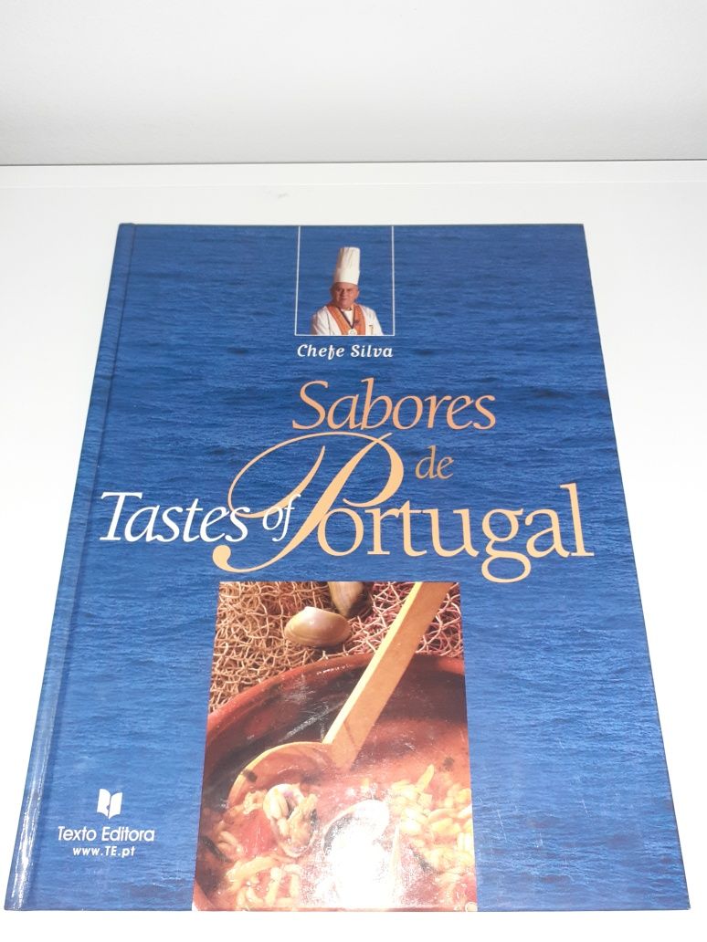 Livro "sabores de Portugal" chefe Silva