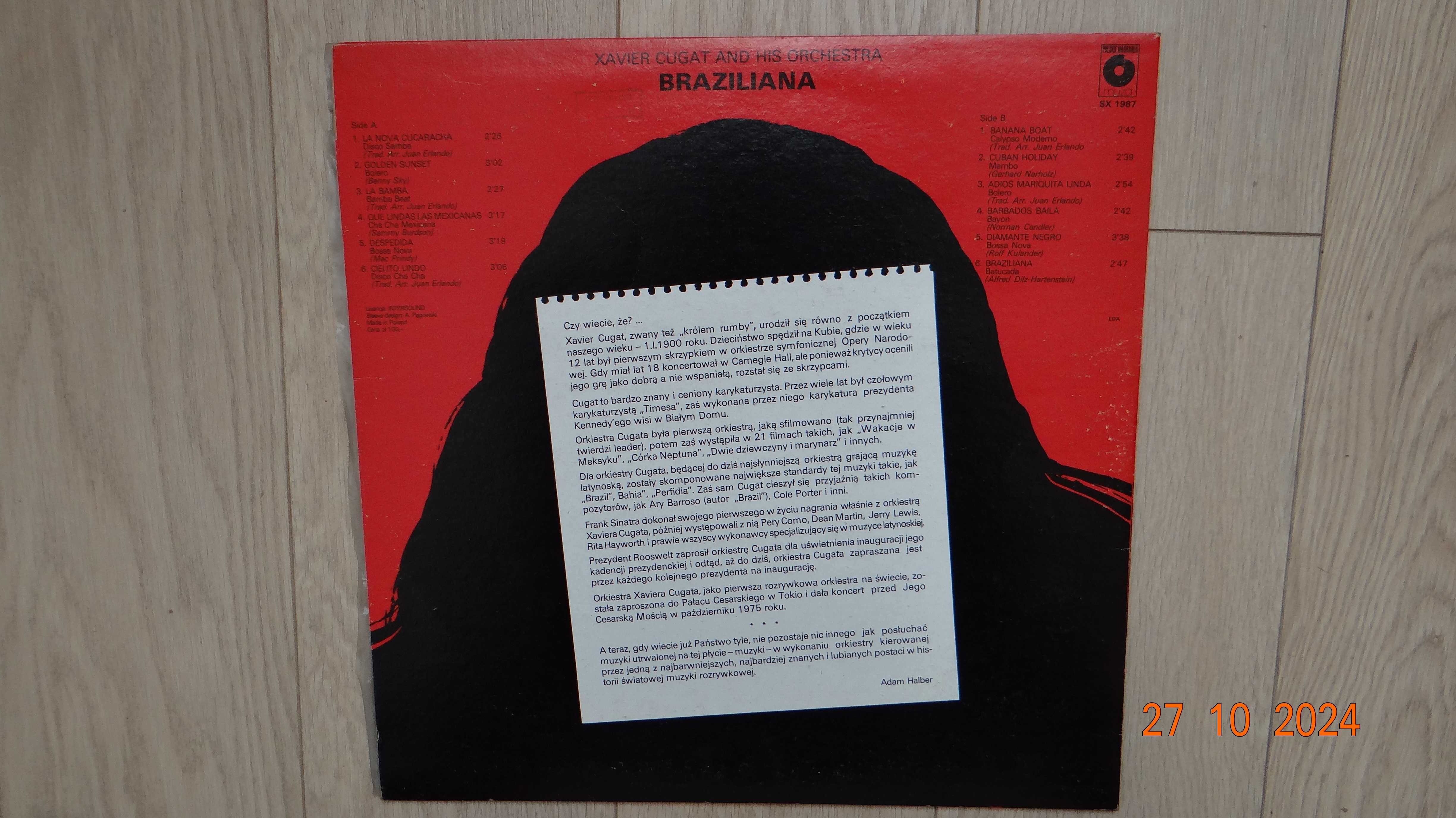 Płyty winylowe - Lambada 2x LP , Xavier Cugat Orchestra c. za 2 płyty