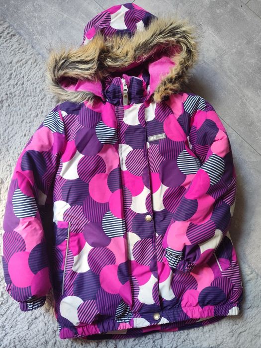 Зимний комбинезон+куртка на девочку Lenne 110 рост. Комбінезон на дівч