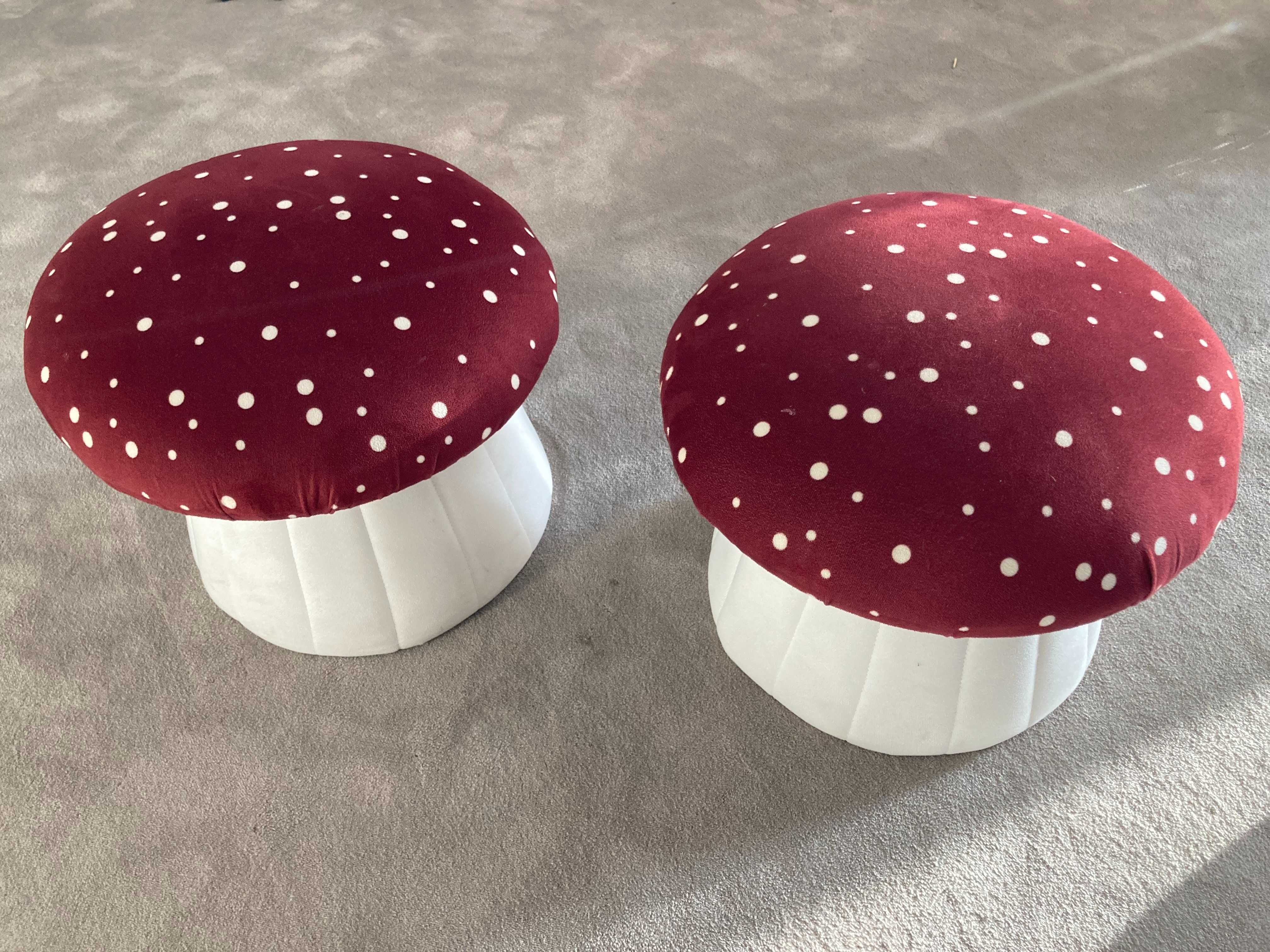 Puf muchomor Lue Pouf Red - Bloomingville