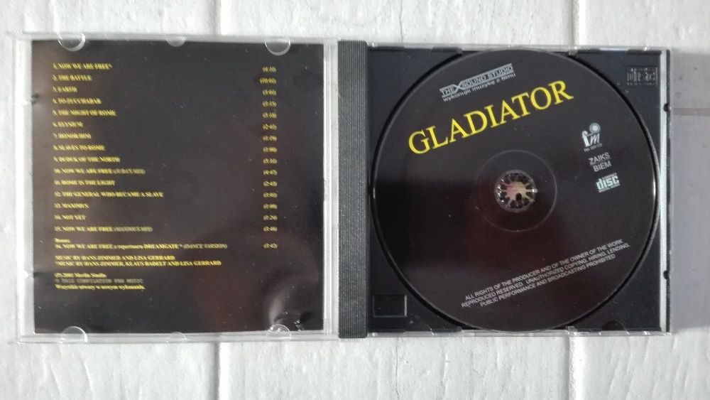 muzyka z filmu Gladiator