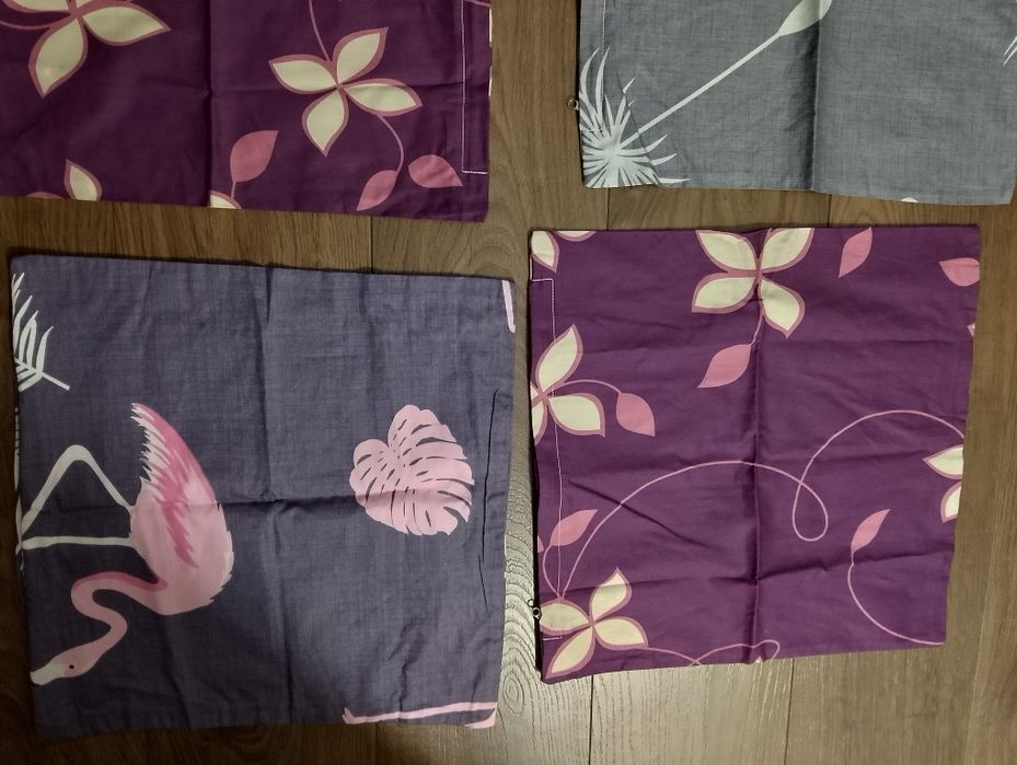 Cztery poszewki 40 X 40