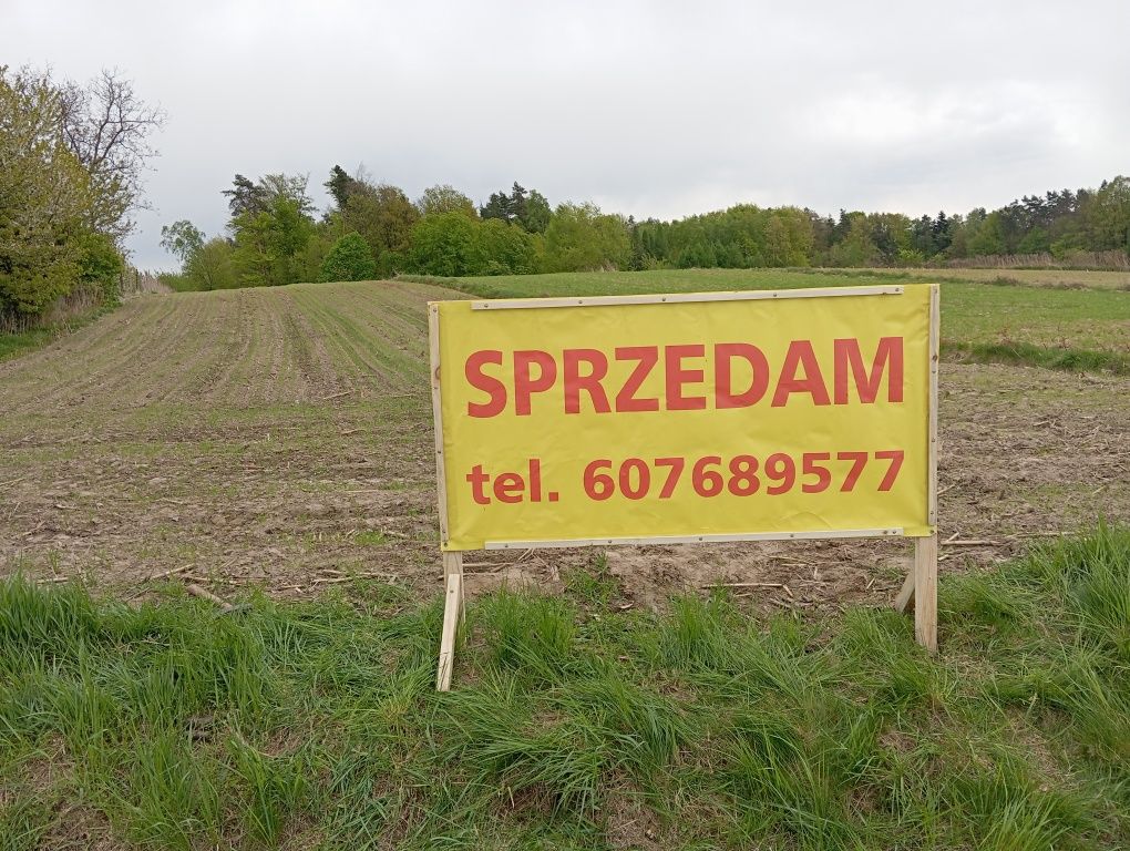 Sprzedam działkę budowlano-rolną 55 arów