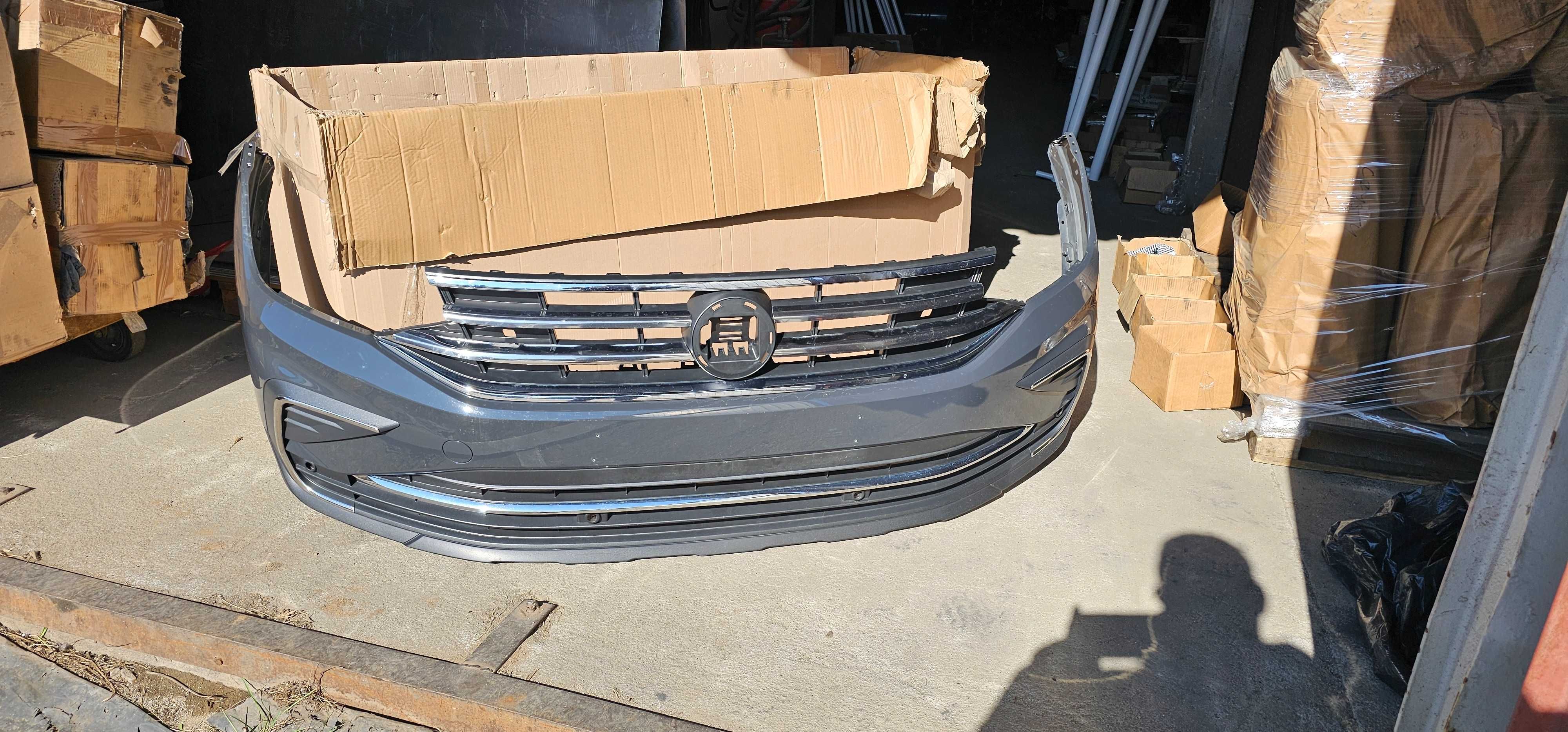 Zderzak TIGUAN  przód  LI7F - stan idealny , grill komplet 2023r