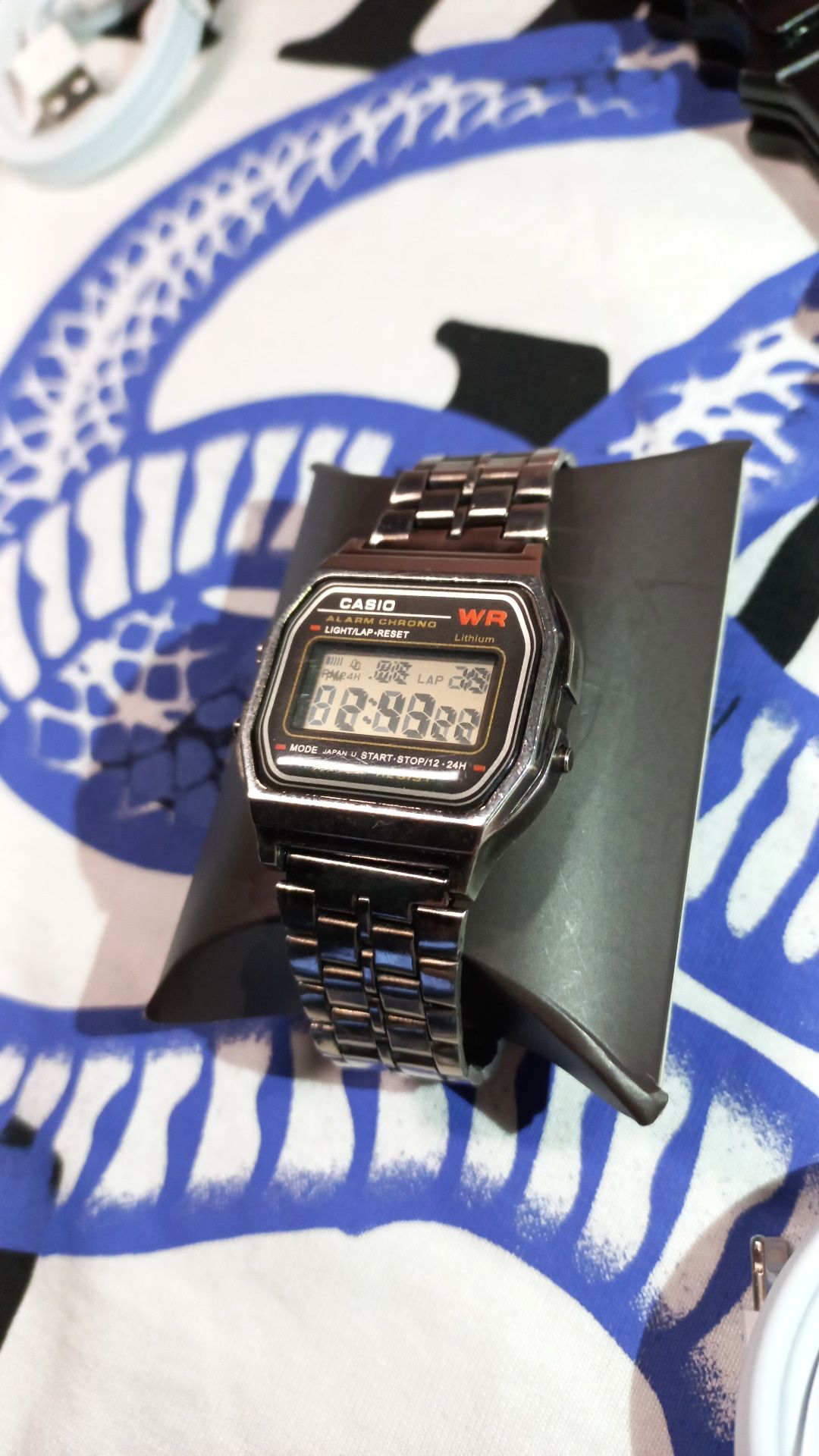 Часы Casio под серебро