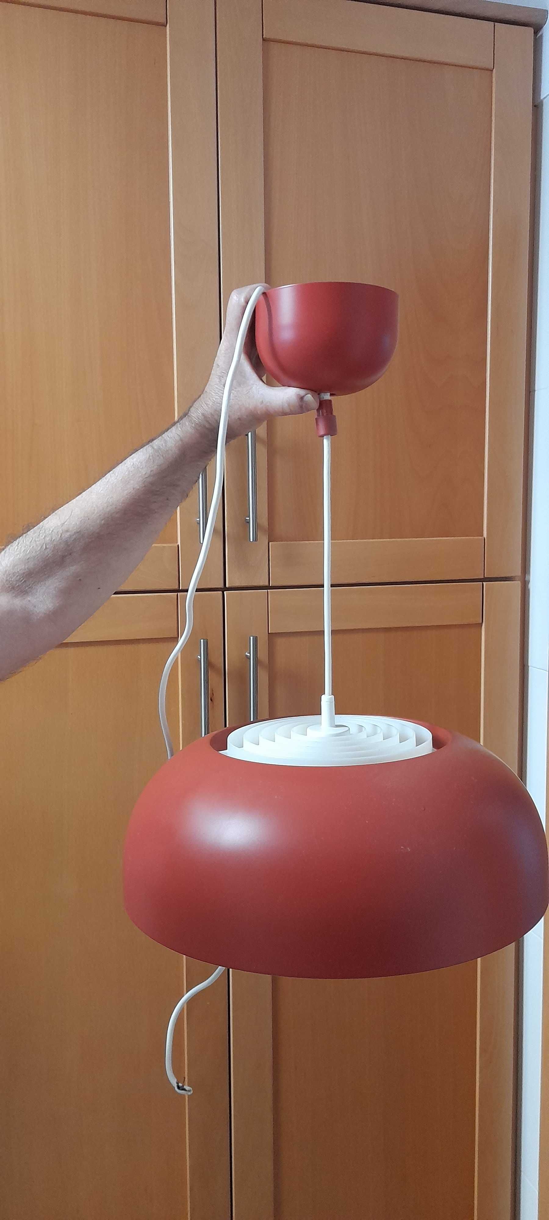 Candeeiro cozinha Vermelho