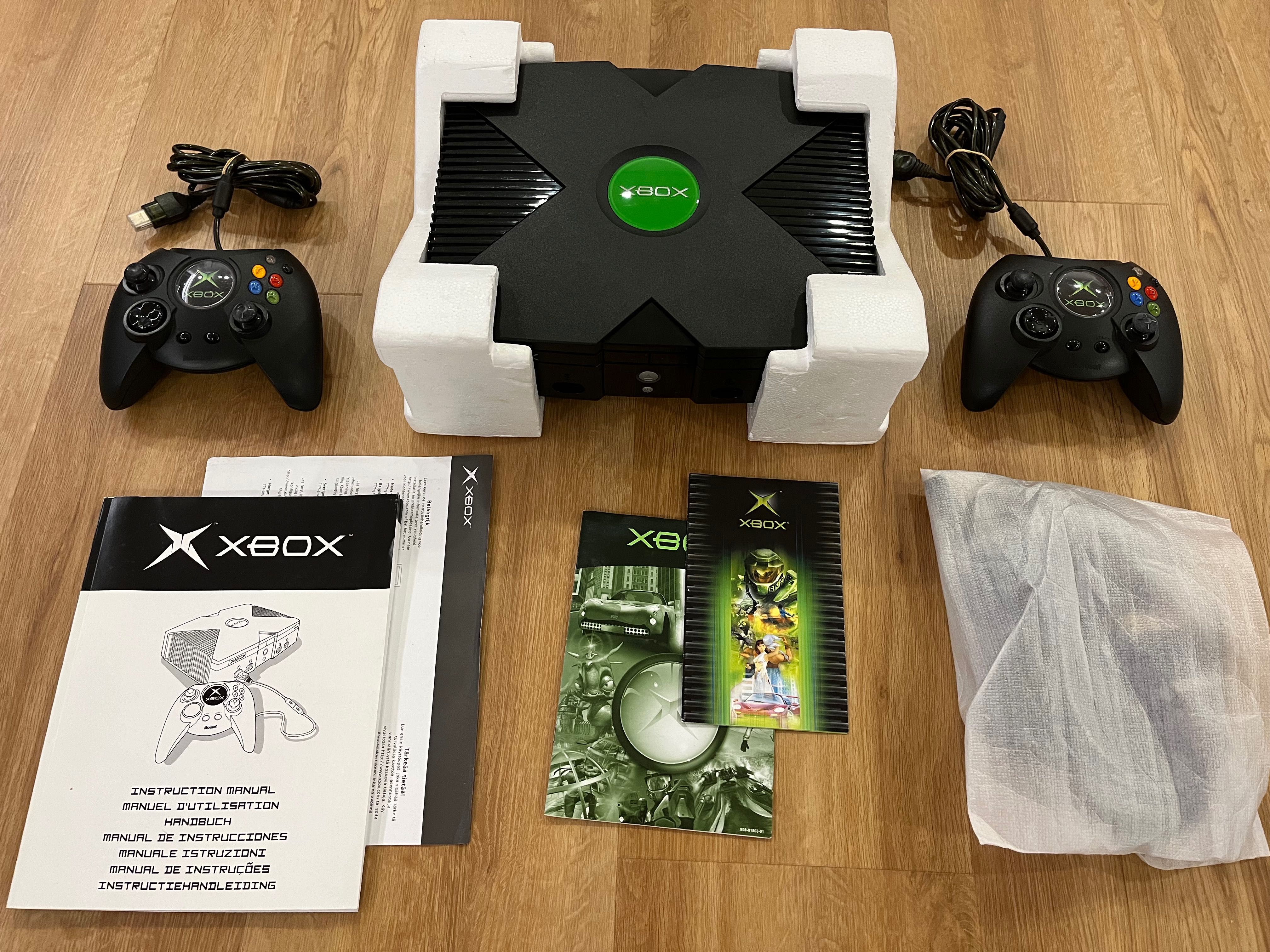 Xbox 1 original - Completa na caixa