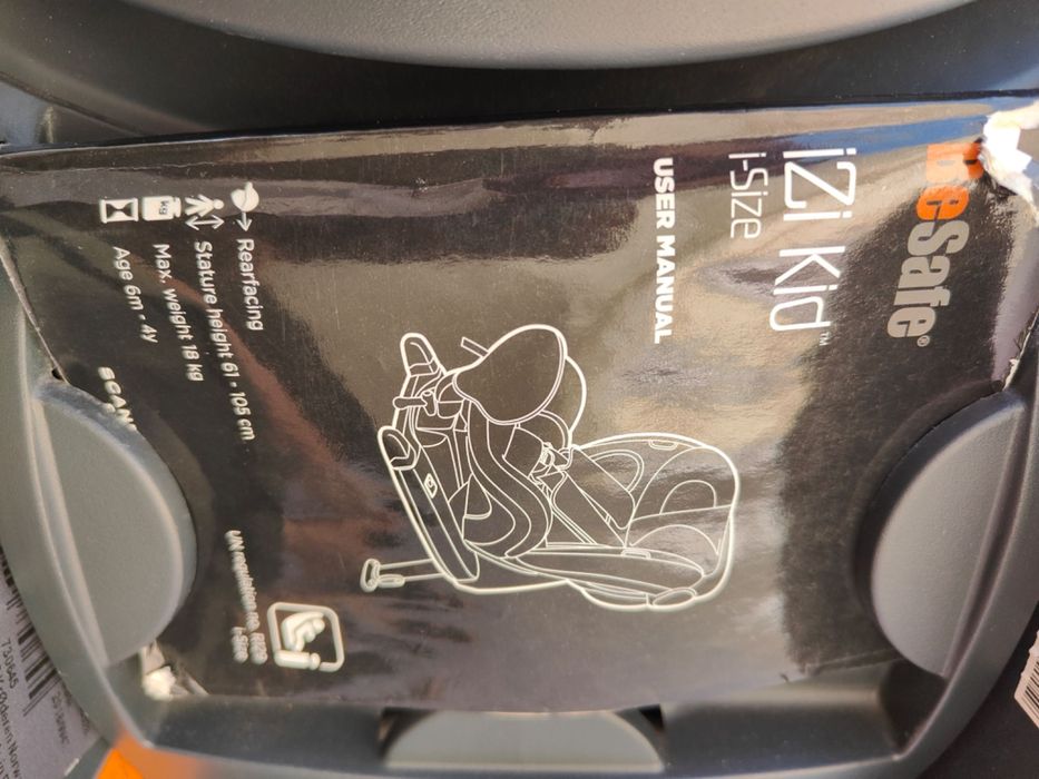 Cadeira de Bebé BeSafe iZi Kid X2 (Modelo Rear Facing) - ISOFIX